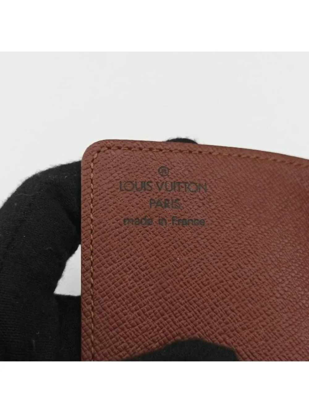 Louis Vuitton Porto Cartes Credit Pression Monogram Brown Canvas Card Holder